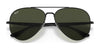 Ray-Ban RB3675 Sunglasses | Size 58 / Black №002/58 / G-15 Green (Polarized) (3P 11%)