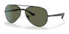 Ray-Ban RB3675 Sunglasses | Size 58 / Black №002/58 / G-15 Green (Polarized) (3P 11%)