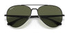 Ray-Ban RB3675 Sunglasses | Size 58 / Black №002/58 / G-15 Green (Polarized) (3P 11%)
