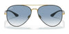 Ray-Ban RB3675 Sunglasses | Size 58 / Black №002/58 / G-15 Green (Polarized) (3P 11%)