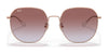 Ray-Ban RB3680D Sunglasses | Size 60 / Rose Gold №9202I8 / Violet Gradient (2N 27%)