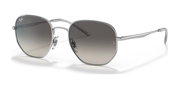 Ray-Ban RB3682F Sunglasses | Size 54 / Silver №003/11 / Grey Gradient (2N 22.8%)