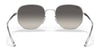 Ray-Ban RB3682F Sunglasses | Size 54 / Silver №003/11 / Grey Gradient (2N 22.8%)