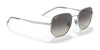 Ray-Ban RB3682F Sunglasses | Size 54 / Silver №003/11 / Grey Gradient (2N 22.8%)