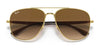Ray-Ban RB3683 Sunglasses / Black №002/31 / G-15 Green (3N 13.2%) / Size 56