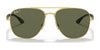 Ray-Ban RB3683 Sunglasses / Black №002/31 / G-15 Green (3N 13.2%) / Size 56