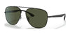 Ray-Ban RB3683 Sunglasses / Black №002/31 / G-15 Green (3N 13.2%) / Size 56