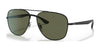 Ray-Ban RB3683 Sunglasses / Black №002/58 / G-15 Green (Polarized) (3P 11%) / Size 56