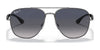 Ray-Ban RB3683 Sunglasses / Black №002/31 / G-15 Green (3N 13.2%) / Size 56