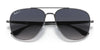 Ray-Ban RB3683 Sunglasses / Black №002/31 / G-15 Green (3N 13.2%) / Size 56