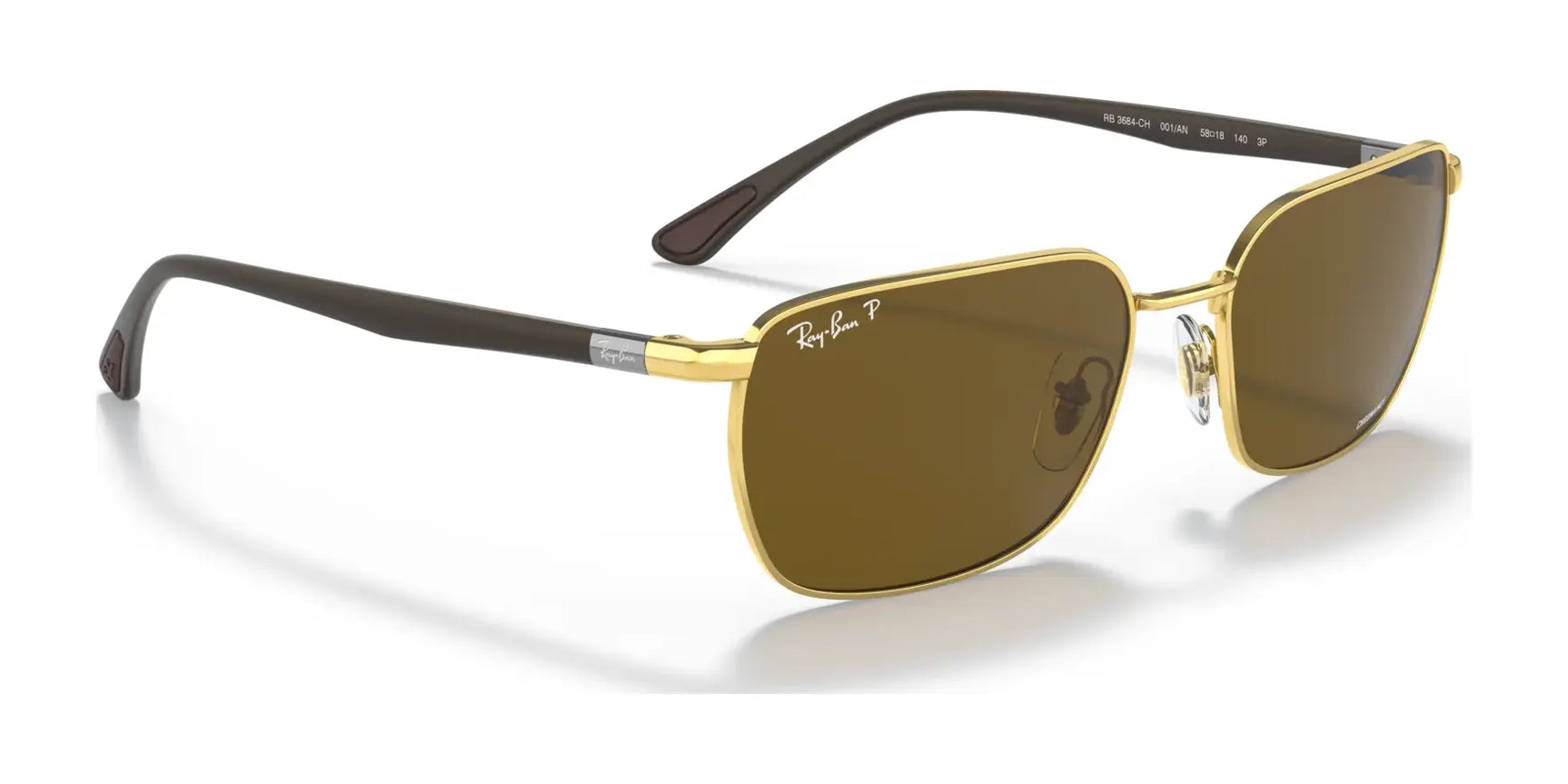 Ray-Ban RB3684CH Sunglasses | Size 58