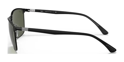 Ray-Ban RB3686 Sunglasses / Size 57 / Black №186/31 / Green (3N 13.2%)