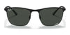 Ray-Ban RB3686 Sunglasses | Size 57 / Black №186/31 / Green (3N 13.2%)