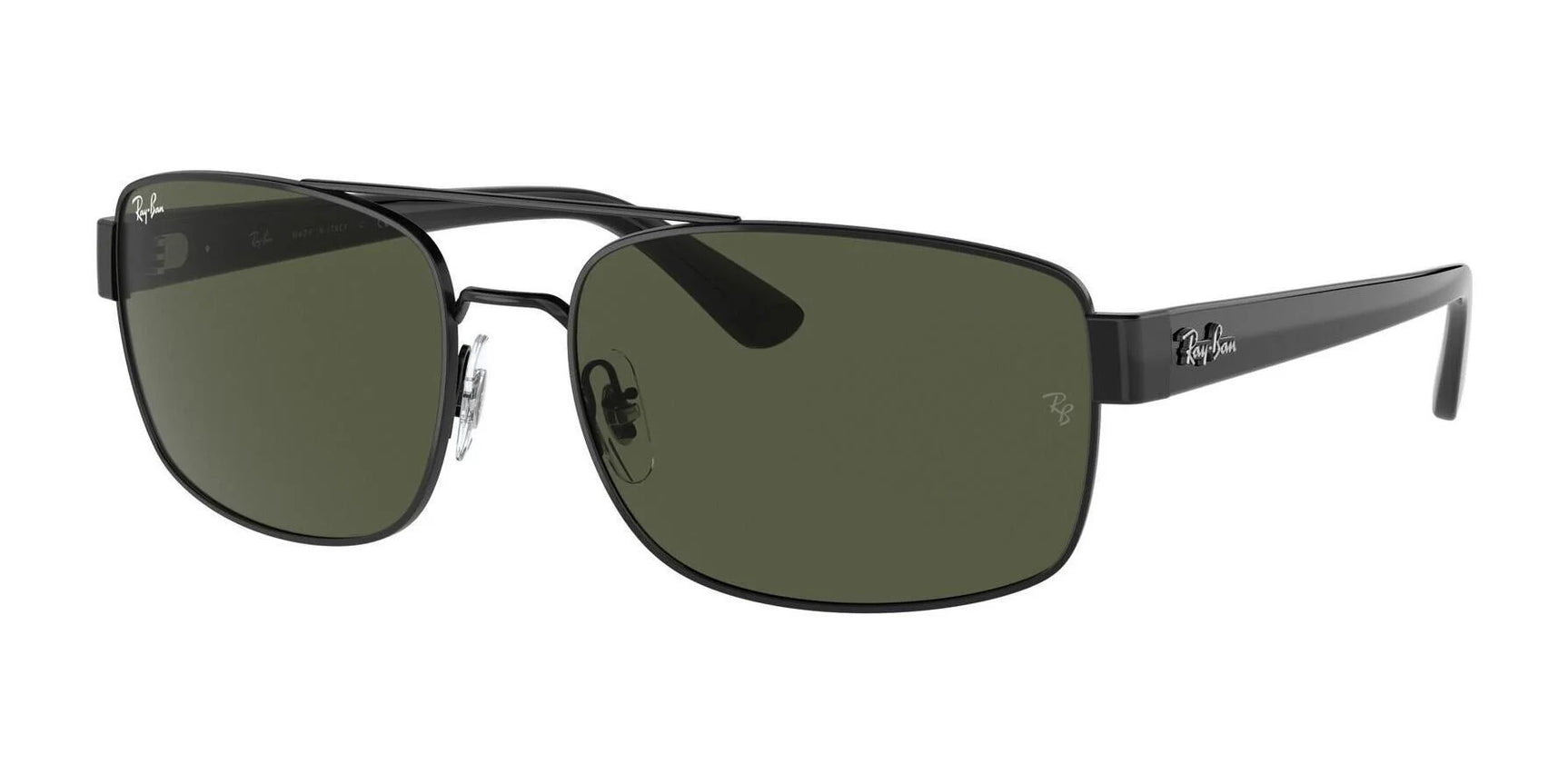 Ray-Ban RB3687 Sunglasses Black / Green