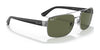 Ray-Ban RB3687 Sunglasses | Size 61 / Black №002/31 / Green (3N 13.2%)