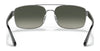 Ray-Ban RB3687 Sunglasses | Size 61 / Black №002/31 / Green (3N 13.2%)