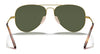 Ray-Ban AVIATOR METAL II RB3689 Sunglasses / Arista Gold №914731 / G-15 Green (3N 13.2%) / Size 58