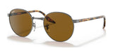 Ray-Ban RB3691 Sunglasses Gunmetal / Brown