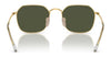 Ray-Ban JIM RB3694 Sunglasses / Arista Gold №001/31 / Green (3N 13.2%) / Size 53