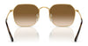 Ray-Ban JIM RB3694 Sunglasses / Arista Gold №001/31 / Green (3N 13.2%) / Size 53