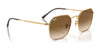 Ray-Ban JIM RB3694 Sunglasses / Arista Gold №001/31 / Green (3N 13.2%) / Size 53