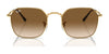 Ray-Ban JIM RB3694 Sunglasses / Arista Gold №001/31 / Green (3N 13.2%) / Size 53
