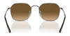 Ray-Ban JIM RB3694 Sunglasses / Arista Gold №001/31 / Green (3N 13.2%) / Size 53