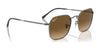 Ray-Ban JIM RB3694 Sunglasses / Arista Gold №001/31 / Green (3N 13.2%) / Size 53