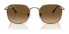 Ray-Ban JIM RB3694 Sunglasses / Arista Gold №001/31 / Green (3N 13.2%) / Size 53
