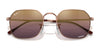 Ray-Ban JIM RB3694 Sunglasses / Arista Gold №001/31 / Green (3N 13.2%) / Size 53