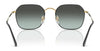 Ray-Ban JIM RB3694 Sunglasses / Arista Gold №001/31 / Green (3N 13.2%) / Size 53