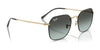 Ray-Ban JIM RB3694 Sunglasses / Arista Gold №001/31 / Green (3N 13.2%) / Size 53