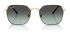Ray-Ban JIM RB3694 Sunglasses / Arista Gold №001/31 / Green (3N 13.2%) / Size 53