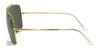 Ray-Ban WINGS II RB3697 Sunglasses | Size 135 / Arista Gold №905071 / Dark Green (3N 14.0%)