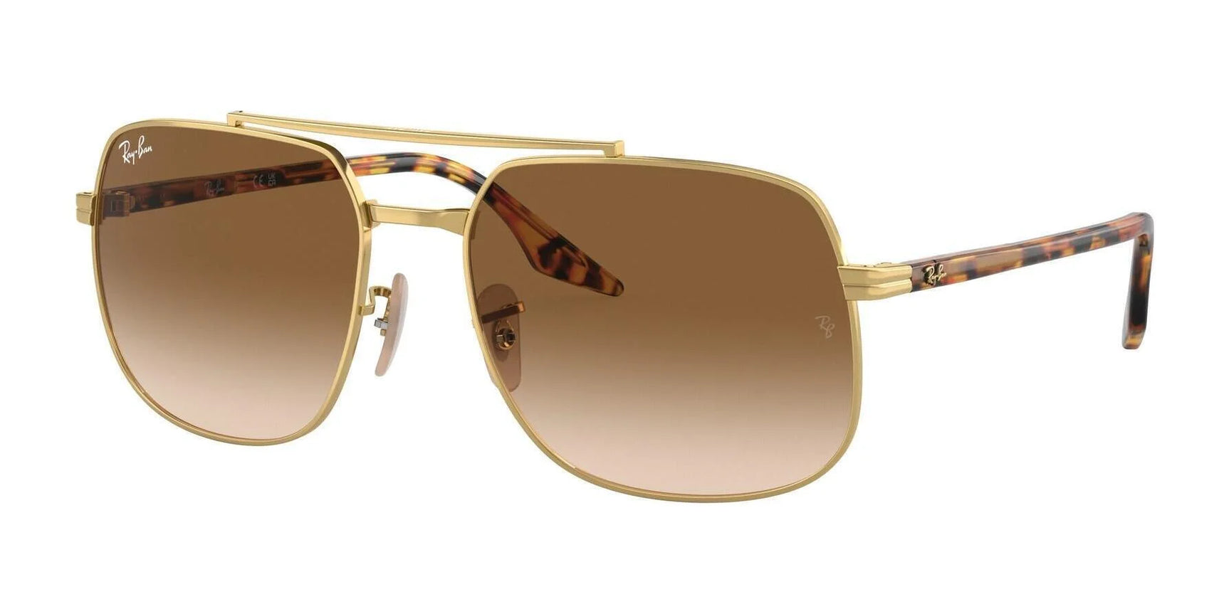 Ray-Ban RB3699 Sunglasses Arista Gold / Brown