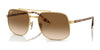 Ray-Ban RB3699 Sunglasses / Arista Gold №001/51 / Brown (2N 30.5%) / Size 56