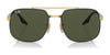 Ray-Ban RB3699 Sunglasses / Arista Gold №001/51 / Brown (2N 30.5%) / Size 56