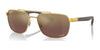 Ray-Ban RB3701 Sunglasses | Size 59 / Arista Gold №001/6B / Purple/Gold (Polarized) (3P 12.1%)