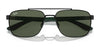 Ray-Ban RB3701 Sunglasses | Size 59 / Black №002/71 / Dark Green (3N 12.9%)