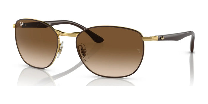 Ray-Ban RB3702 Sunglasses | Size 57 / Brown On Gold №900951 / Brown (2N 30.5%)
