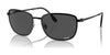 Ray-Ban RB3705 Sunglasses | Size 60 / Black №002/K8 / Grey (Polarized) (3P 10.3%)