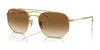Ray-Ban RB3707 Sunglasses / Arista Gold №001/51 / Brown (2N 30.5%) / Size 54