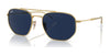 Ray-Ban RB3707 Eyeglasses / Arista Gold №001/GG / Clear/Blue (Photochromic) (3F 16.3%) / Size 54