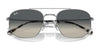 Ray-Ban RB3707 Sunglasses / Silver №003/71 / Grey (3N 14.02%) / Size 54