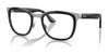 Ray-Ban CLYDE RB3709 Eyeglasses | Size 53 / Black On Silver №003/M1 / Clear/Green (Photochromic) (3F 16.6%)