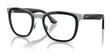 Ray-Ban CLYDE RB3709 Eyeglasses Black On Silver / Clear / Green (Photochromic)