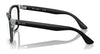 Ray-Ban CLYDE RB3709 Eyeglasses | Size 53 / Black On Silver №003/M1 / Clear/Green (Photochromic) (3F 16.6%)
