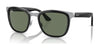 Ray-Ban CLYDE RB3709 Eyeglasses | Size 53 / Black On Silver №003/M1 / Clear/Green (Photochromic) (3F 16.6%)