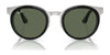 Ray-Ban BONNIE RB3710 Sunglasses | Size 50 / Black On Silver №003/71 / Dark Green (3N 12.9%)