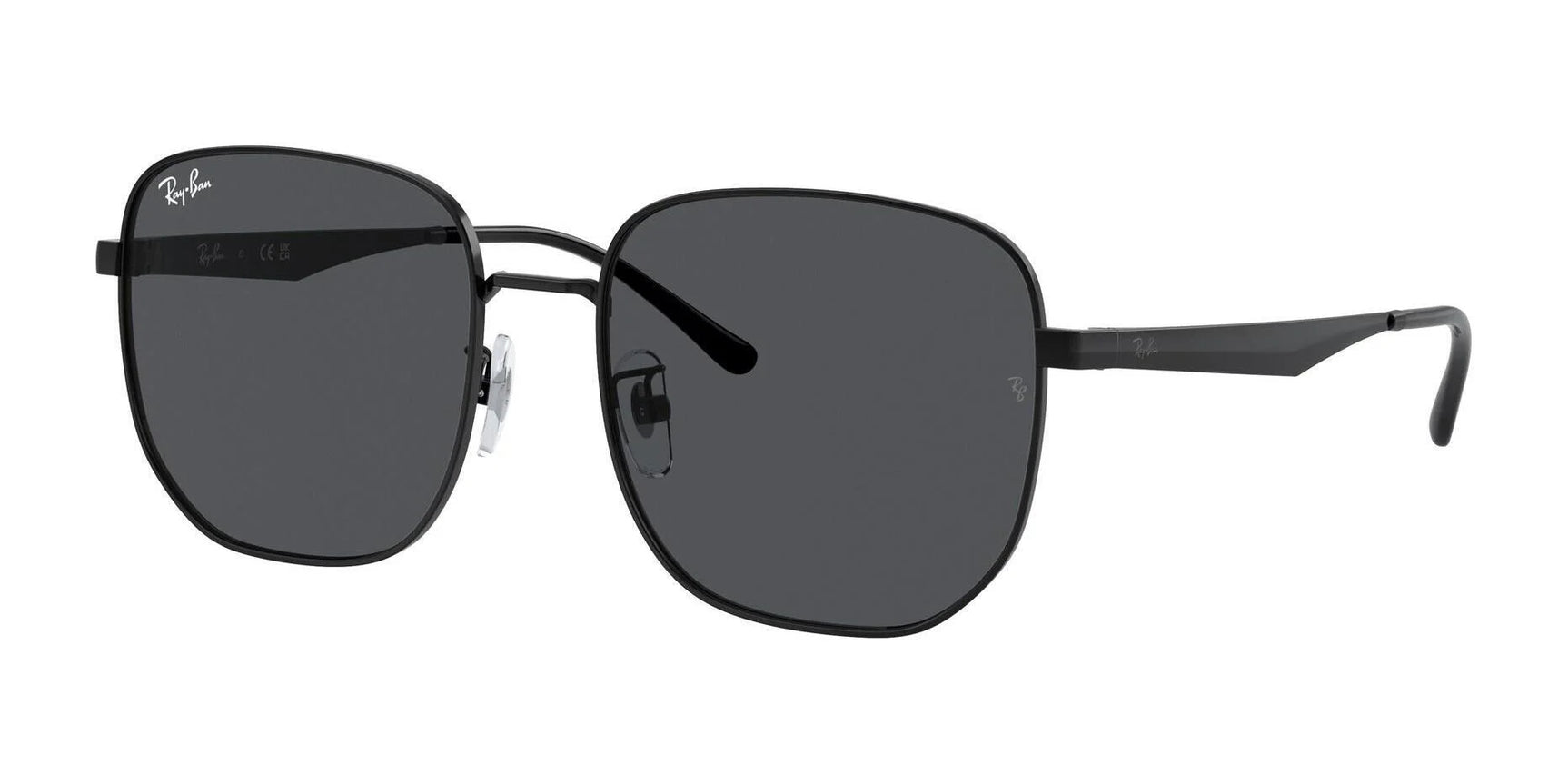 Ray-Ban RB3713D Sunglasses Black / Dark Grey